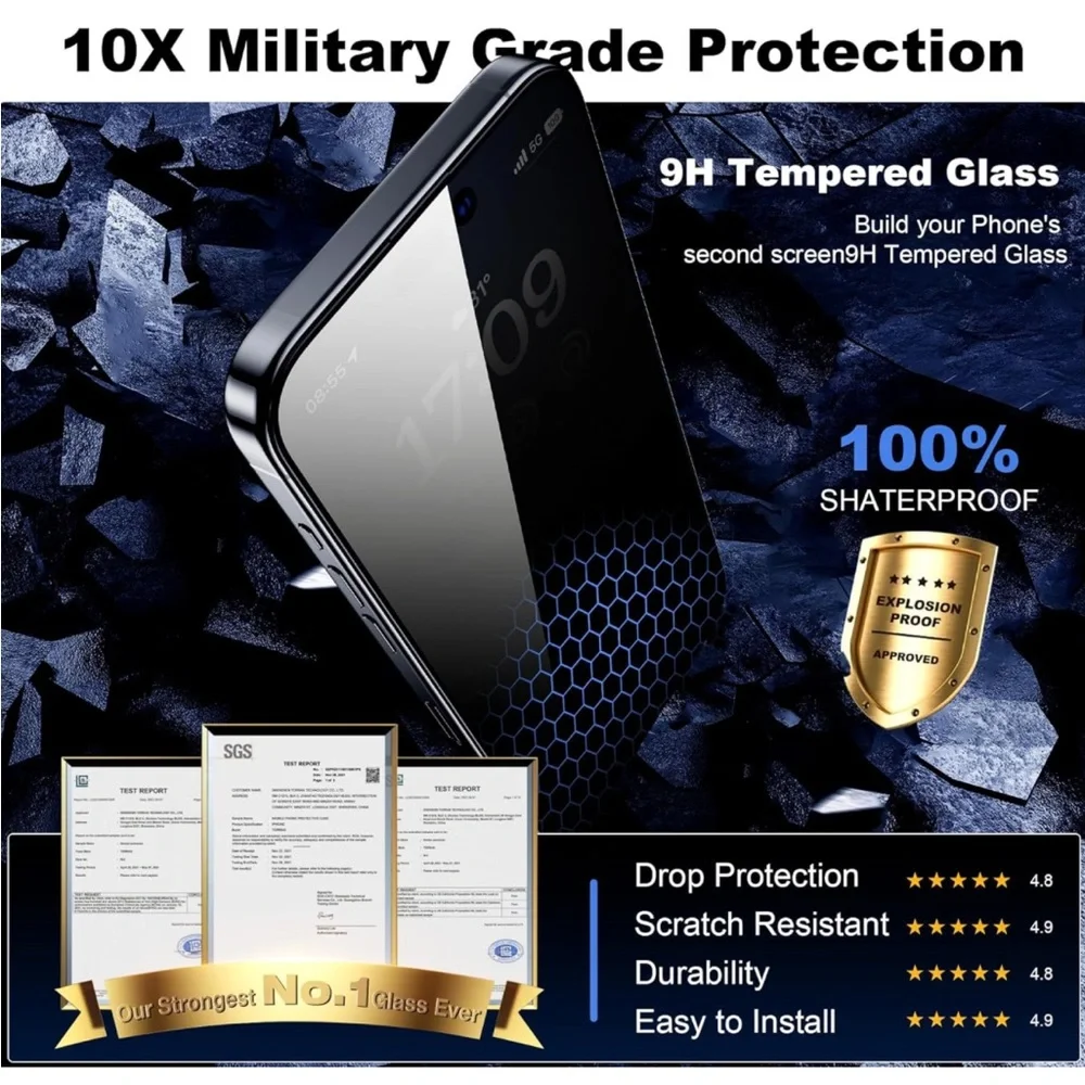 iPhone screen protectors